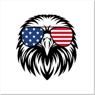 USA Eagle Posters and Art